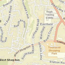 1 Westfield, Shepton Mallet, Somerset BA4 5TY, UK Street Map