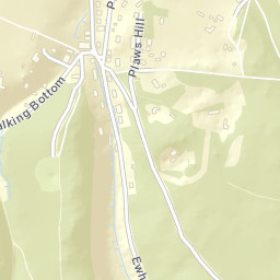 Peaslake Street Map