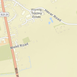 Edenbridge Street Map