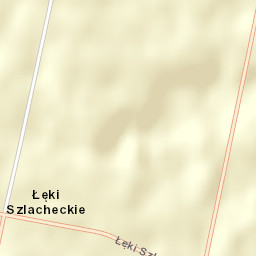 Łęki Szlacheckie Street Map