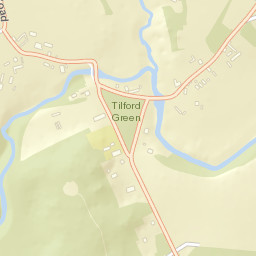 2 Tilford Street, Tilford, Farnham, Surrey  Street Map