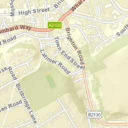 Godalming Street Map