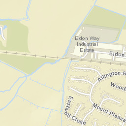 Paddock Wood Street Map