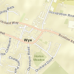 Wye Street Map