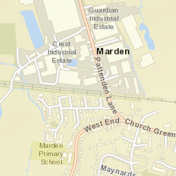 Marden Street Map