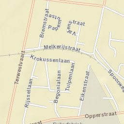 Moerbeke Street Map