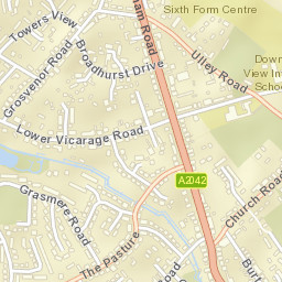 Kennington Street Map