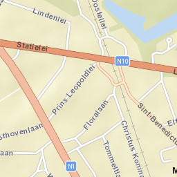 Mortsel Street Map