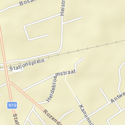 Geel Street Map