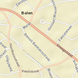 Balen Street Map
