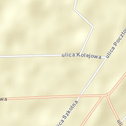 Trzcinica Street Map