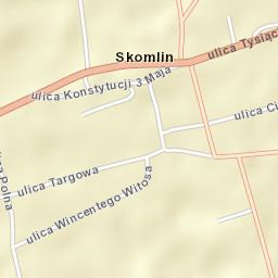 Skomlin Street Map