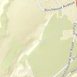 Constitutional Hill Road, Tunbridge Wells Street Map