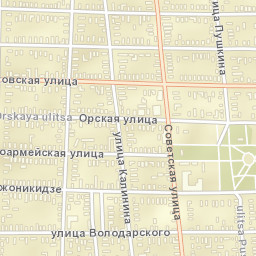 Sol’-Iletsk Street Map