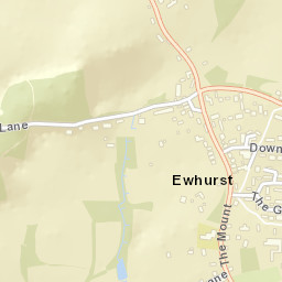 Ewhurst Street Map
