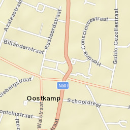 Oostkamp Street Map