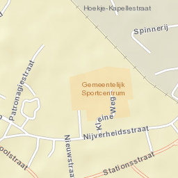 Waarschoot Street Map