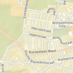 Herkenbosch Street Map