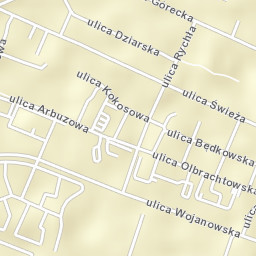 Stabłowice Street Map