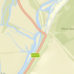 Romsey Road, Hampshire, UK Street Map