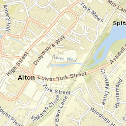 Alton Street Map