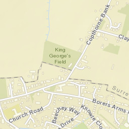 Copthorne Street Map