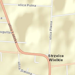 Strzelce Wielkie Street Map