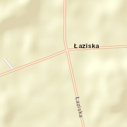 Łaziska Street Map