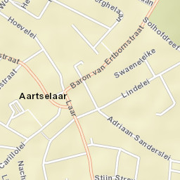 Aartselaar Street Map