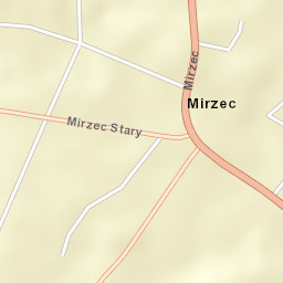 Mirzec Street Map