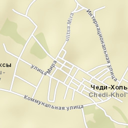 Khovu-Aksy Street Map