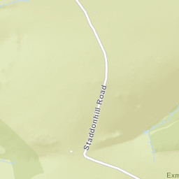 Staddonhill Road, Exmoor National Park Street Map