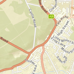 London Road, Tunbridge Wells, Kent TN2 Street Map