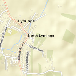 Lyminge Street Map