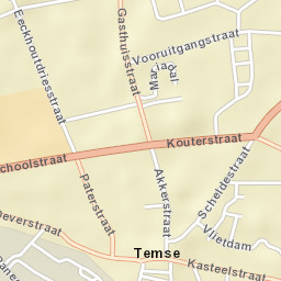 Temse Street Map