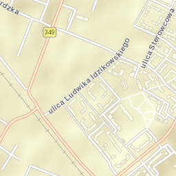 Osiedle Kosmonautów Street Map