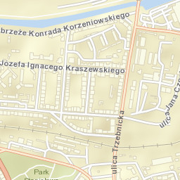 Rejon ulicy Klęczkowskiej Street Map