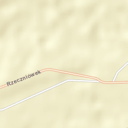 Rzeczniów Street Map