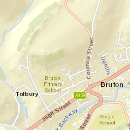 Bruton Street Map