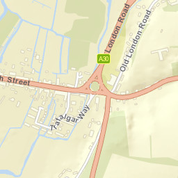 2 High Street, Stockbridge, Hampshire SO20 Street Map