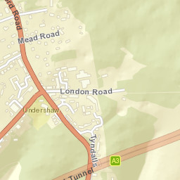 Hindhead Street Map