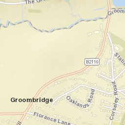 Groombridge Street Map