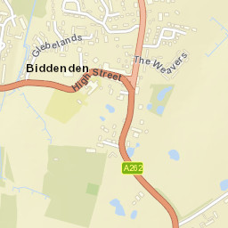 Biddenden Street Map