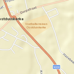 Oostduinkerke Street Map