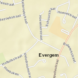 Evergem Street Map