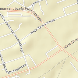 Skarżysko-Kamienna Street Map
