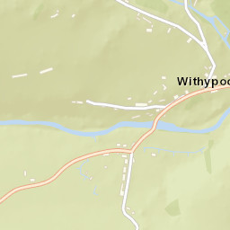 Worth Lane, Exmoor National Park, Minehead Street Map