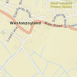 Westonzoyland Street Map