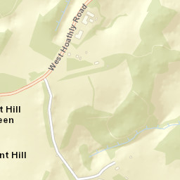 West Hoathly Road, East Grinstead, West Sussex Street Map