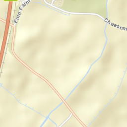 Cheeseman's Green Lane, Kingsnorth, Ashford Street Map